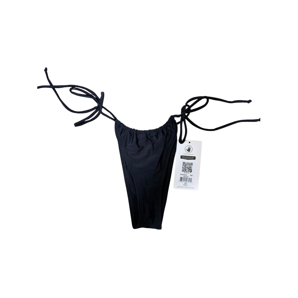 Body Glove Haleiwa Black Side Tie Bikini Bottom Small NWT 39506234